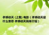 孝感動(dòng)天 (上集) 電影（孝感動(dòng)天是什么意思 孝感動(dòng)天簡單介紹）