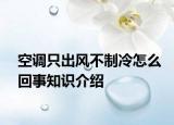 空調(diào)只出風(fēng)不制冷怎么回事知識(shí)介紹