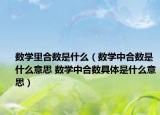 數(shù)學(xué)里合數(shù)是什么（數(shù)學(xué)中合數(shù)是什么意思 數(shù)學(xué)中合數(shù)具體是什么意思）