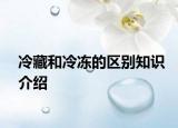 冷藏和冷凍的區(qū)別知識(shí)介紹