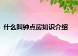什么叫鐘點(diǎn)房知識(shí)介紹