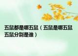 五鼠都是哪五鼠（五鼠是哪五鼠 五鼠分別是誰(shuí)）