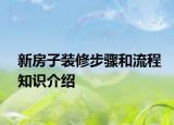 新房子裝修步驟和流程知識(shí)介紹