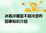 冰箱冷藏室不制冷是咋回事知識(shí)介紹