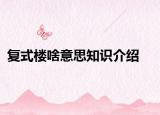 復(fù)式樓啥意思知識(shí)介紹