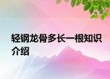 輕鋼龍骨多長一根知識介紹