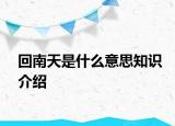 回南天是什么意思知識(shí)介紹