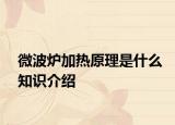 微波爐加熱原理是什么知識(shí)介紹