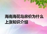 海南?；◢u房?jī)r(jià)為什么上漲知識(shí)介紹
