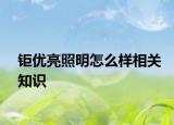 鉅優(yōu)亮照明怎么樣相關(guān)知識(shí)