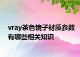 vray茶色鏡子材質(zhì)參數(shù)有哪些相關知識